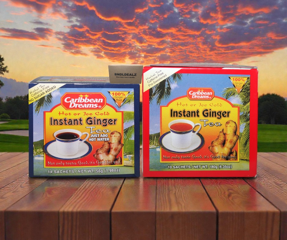 Caribbean Dreams Instant Ginger Tea Bundle | BNDLDEALZ™