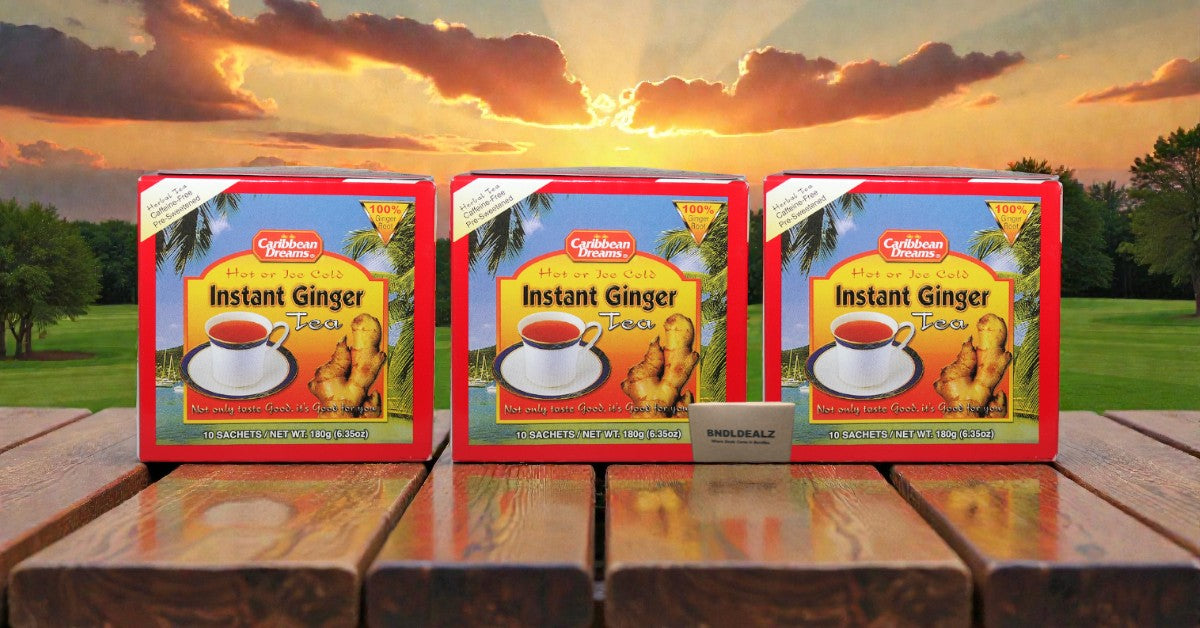 Caribbean Dreams Instant Ginger Tea Bundle | BNDLDEALZ™