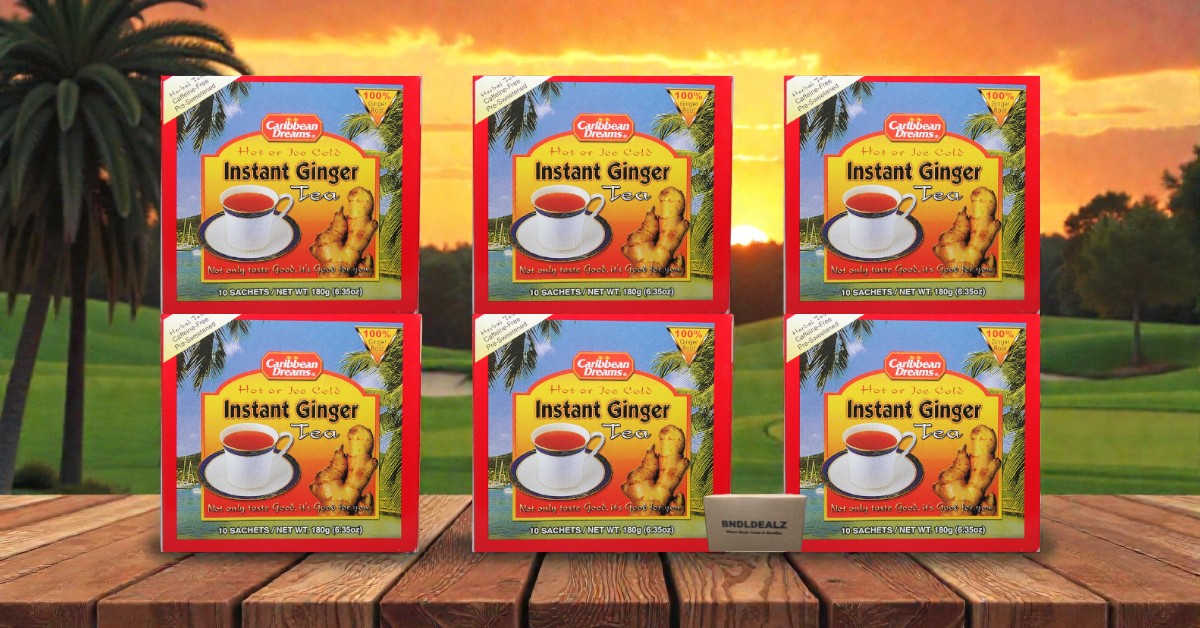 Caribbean Dreams Instant Ginger Tea Bundle | BNDLDEALZ™