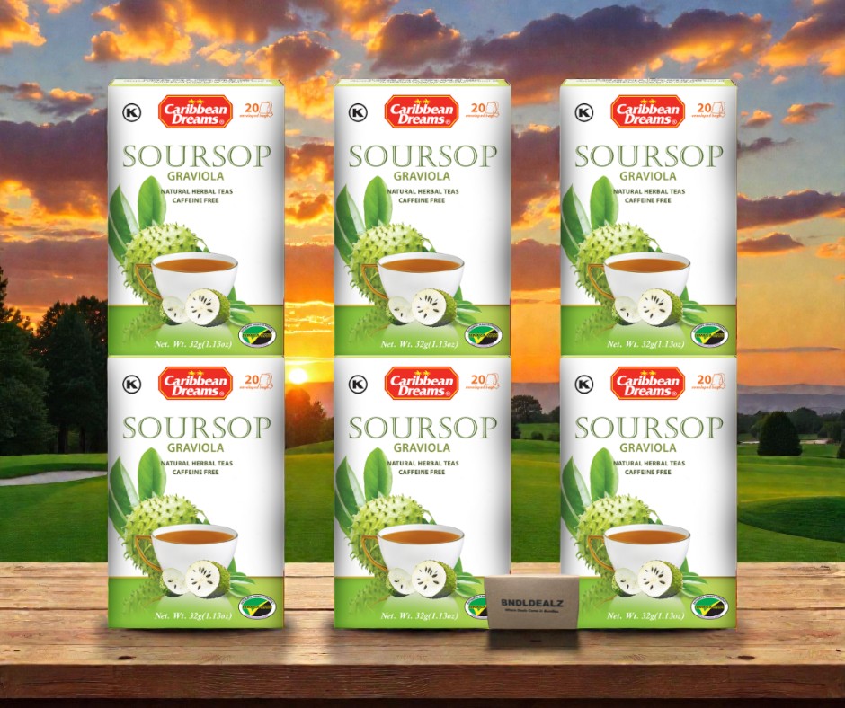 Caribbean Dreams Soursop (Graviola) Herbal Tea Bundle