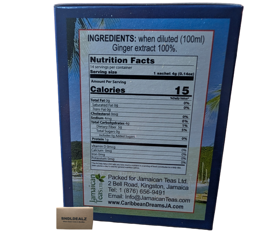 Caribbean Dreams Instant Ginger Tea Bundle | BNDLDEALZ™
