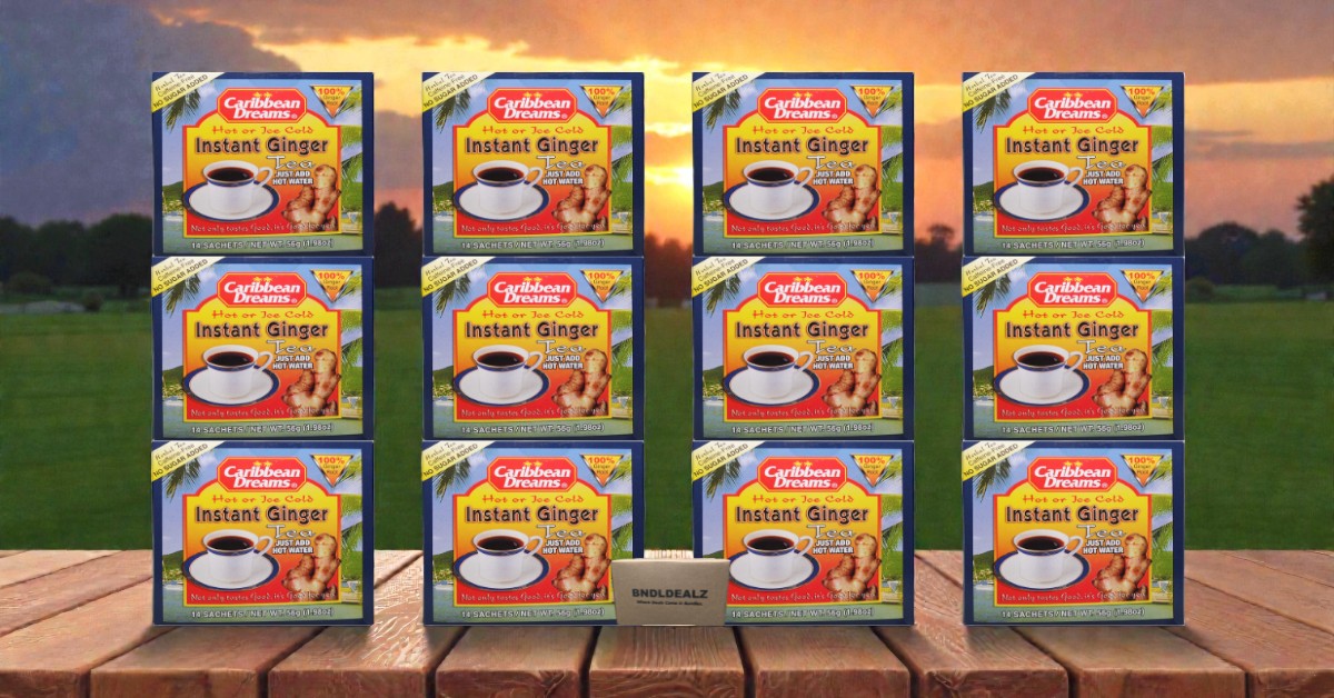 Caribbean Dreams Instant Ginger Tea Bundle | BNDLDEALZ™