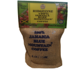Ridgelyne 100% Jamaica Blue Mountain Coffee 4 oz roasted beans in burlap bag by BNDLDEALZ
